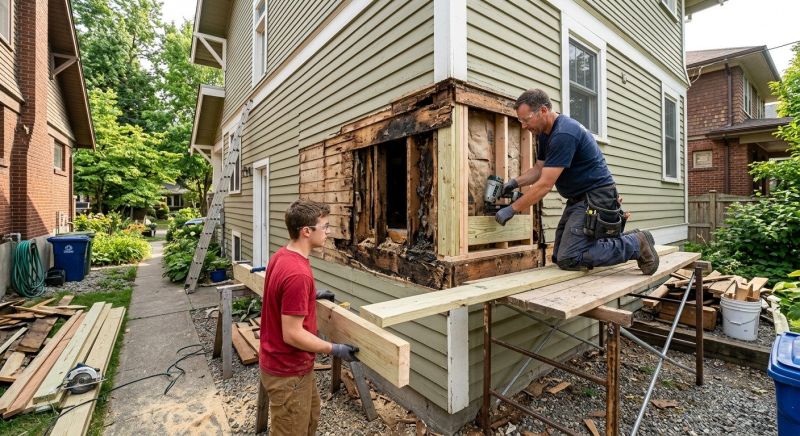 Dry Rot Repair in Arvada, CO
