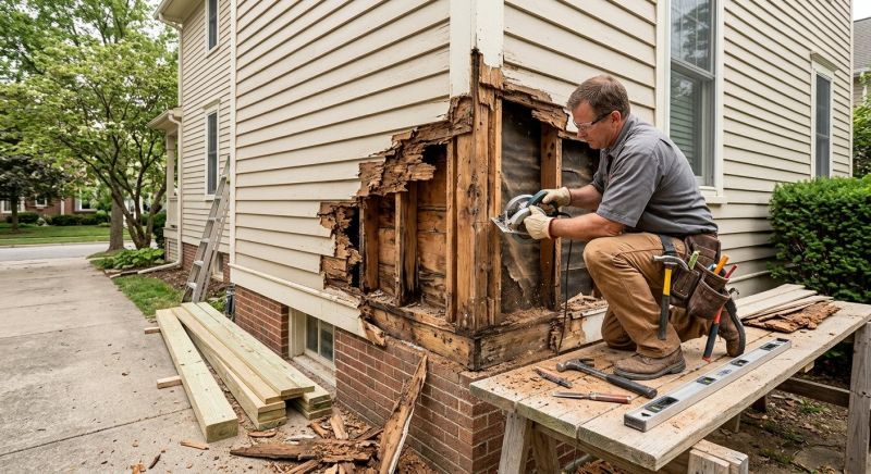 Dry Rot Repair in Conroe, TX
