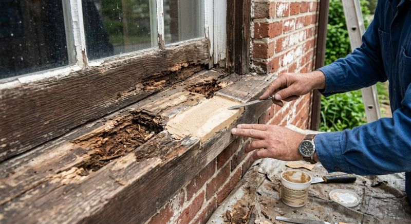 Rotten Wood Repair in Kansas City, MO