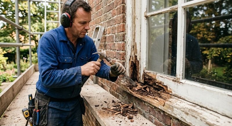 Window Rot Repair in Wilmington, NC