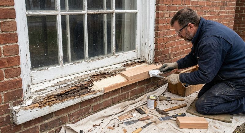 Wood Rot Repair in Wilmington, NC