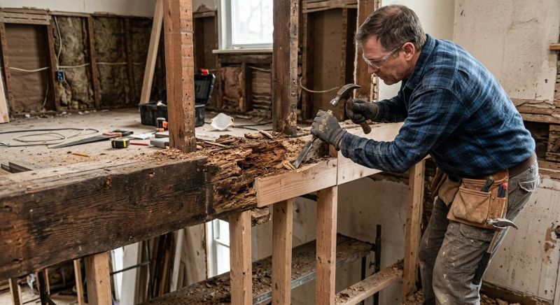 Rotten Wood Repair in Alpharetta, GA